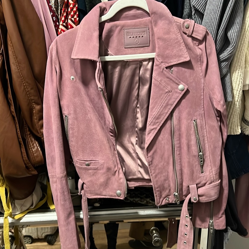 Blank NYC suede jacket